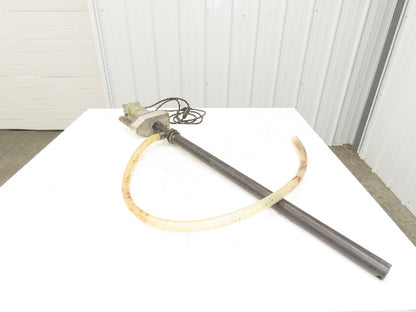 Drum Transfer Pump 120VAC 55 Gallon Barrel Bung Adaptor Plastic Shaft