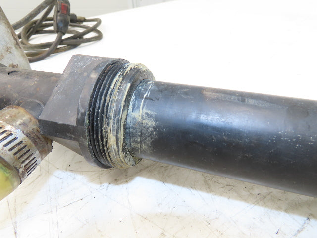 Drum Transfer Pump 120VAC 55 Gallon Barrel Bung Adaptor Plastic Shaft