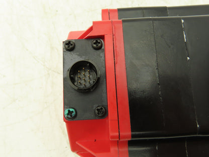 Fanuc A06B-0215-B605 AC Servo Motor 1.0kW 164v 3Ph 4000RPM Encoder A8602014T301