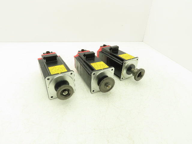 Fanuc A06B-0215-B605 AC Servo Motor 1.0kW 164v 3Ph 4000RPM Encoder A8602014T301