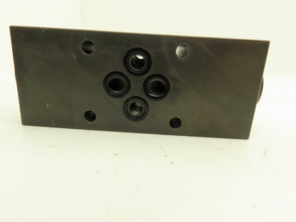 Wandfluh ADERV6 Hydraulic Flow Control Sandwich Check Valve Non-Return Shut-Off