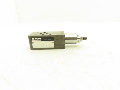 Parker ZDV-P-01-5-S0-D1 Hydraulic Pressure Relief Sandwich Valve 098-91202-0