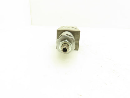 Parker ZDV-P-01-5-S0-D1 Hydraulic Pressure Relief Sandwich Valve 098-91202-0