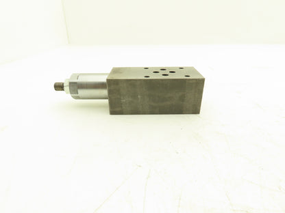 Parker ZDV-P-01-5-S0-D1 Hydraulic Pressure Relief Sandwich Valve 098-91202-0