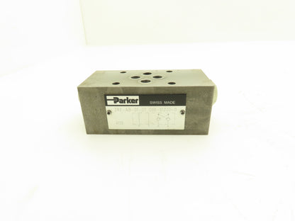 Parker ZRE-AB-01-D1 Hydraulic Pilot Operated Check Valve Sandwich 098-91020-0