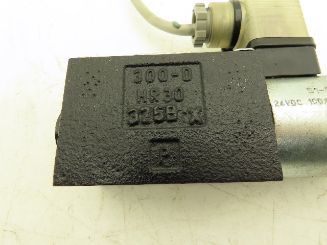 Parker D1VW020HNJW91 Hydraulic Directional Solenoid Valve 2-Pos 24Vdc D1VW