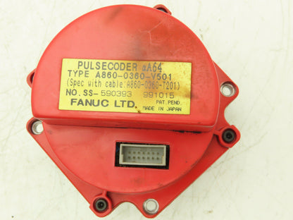 Fanuc A860-0360-V501 Servo Motor Encoder Pulsecoder Rotary Pulse