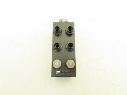 Parker MSP3D23BA910 Hydraulic 3-Station Manifold Valve Block 5000psi Cetop 3