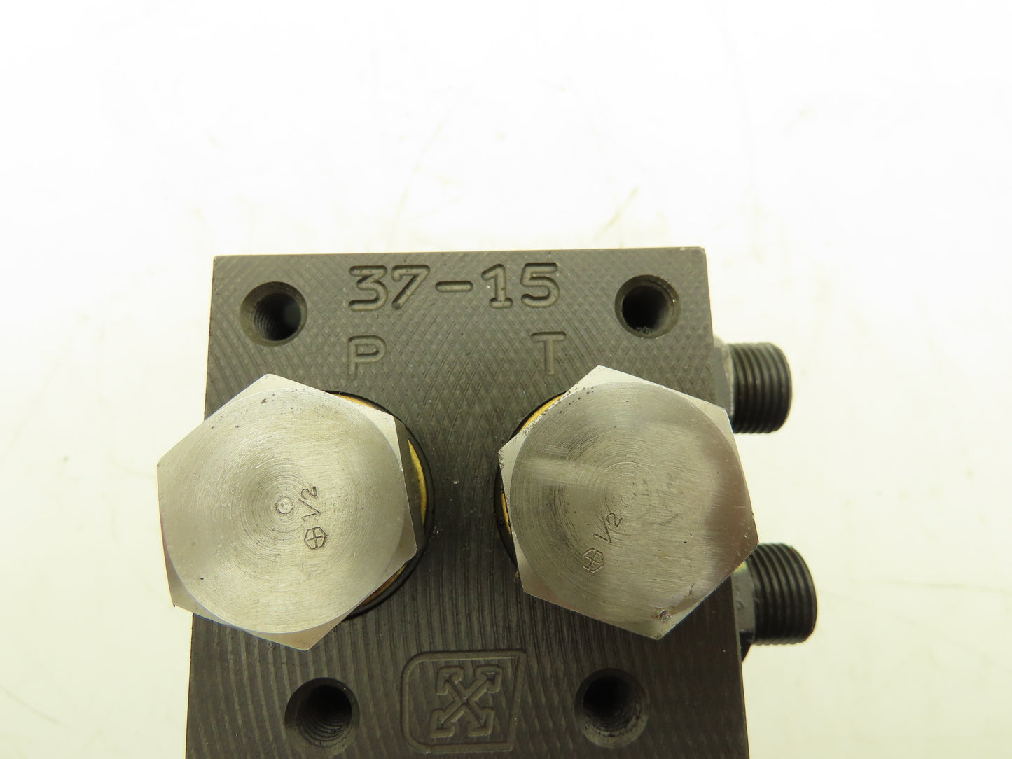 Parker MSP3D23BA910 Hydraulic 3-Station Manifold Valve Block 5000psi Cetop 3