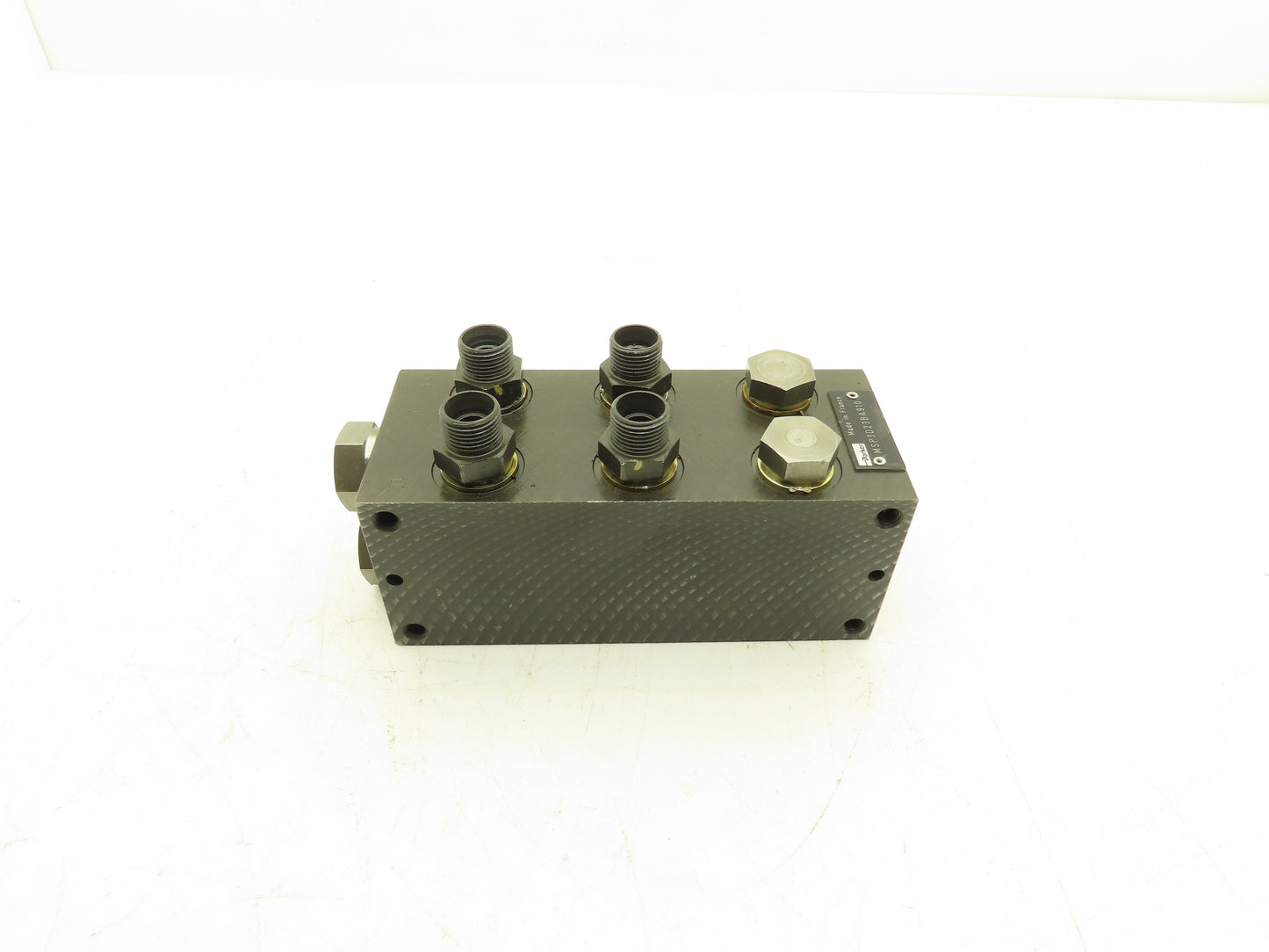 Parker MSP3D23BA910 Hydraulic 3-Station Manifold Valve Block 5000psi Cetop 3