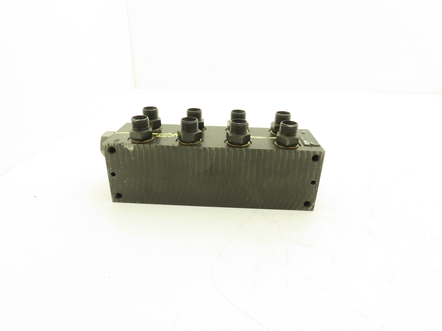 Parker MSP4D23BA910 Hydraulic 4-Station Manifold Valve Block 5000psi Cetop 3