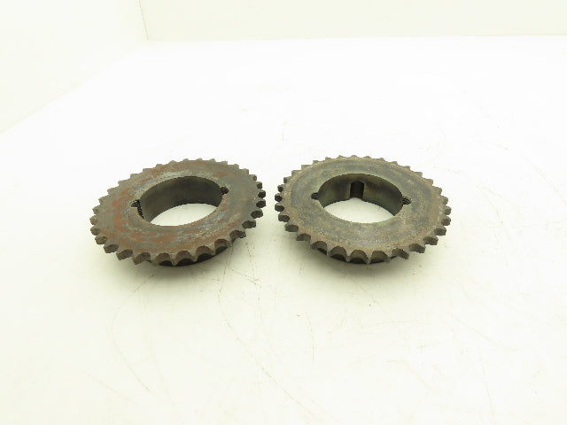 Ametric 40TL32H2012 #40 Roller Chain Sprocket 32 Tooth 2012 Taper Lock  Lot of 2