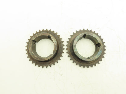 Ametric 40TL32H2012 #40 Roller Chain Sprocket 32 Tooth 2012 Taper Lock  Lot of 2