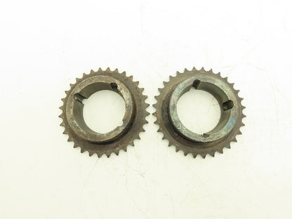 Ametric 40TL32H2012 #40 Roller Chain Sprocket 32 Tooth 2012 Taper Lock  Lot of 2