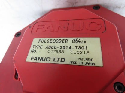 Fanuc A06B-0267-B605 AC Servo Motor 4.3kW 179v 3Ph 3000RPM Encoder A8602014T301