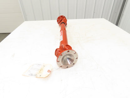 Johnson Power Drive Shaft 27.75"-37.2" Length 4" Slip Yoke U-Joint Both Ends