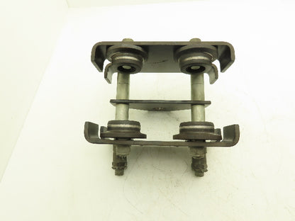 CM CBTP 1 Ton Manual Plain Push Trolley 2.3"-8.7" Flange CBTP0100