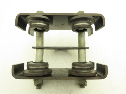 CM CBTP 1 Ton Manual Plain Push Trolley 2.3"-8.7" Flange CBTP0100