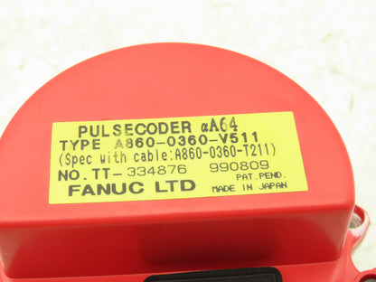 Fanuc A860-0360-V511 Servo Motor Encoder Pulsecoder Rotary Pulse