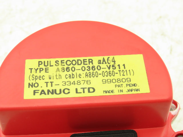 Fanuc A860-0360-V511 Servo Motor Encoder Pulsecoder Rotary Pulse