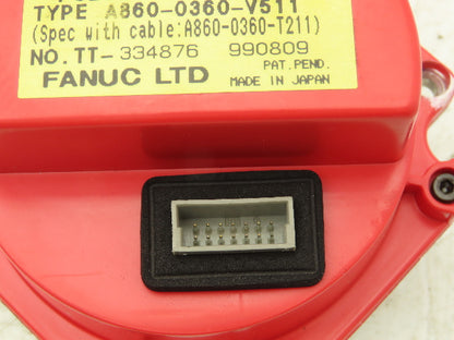 Fanuc A860-0360-V511 Servo Motor Encoder Pulsecoder Rotary Pulse