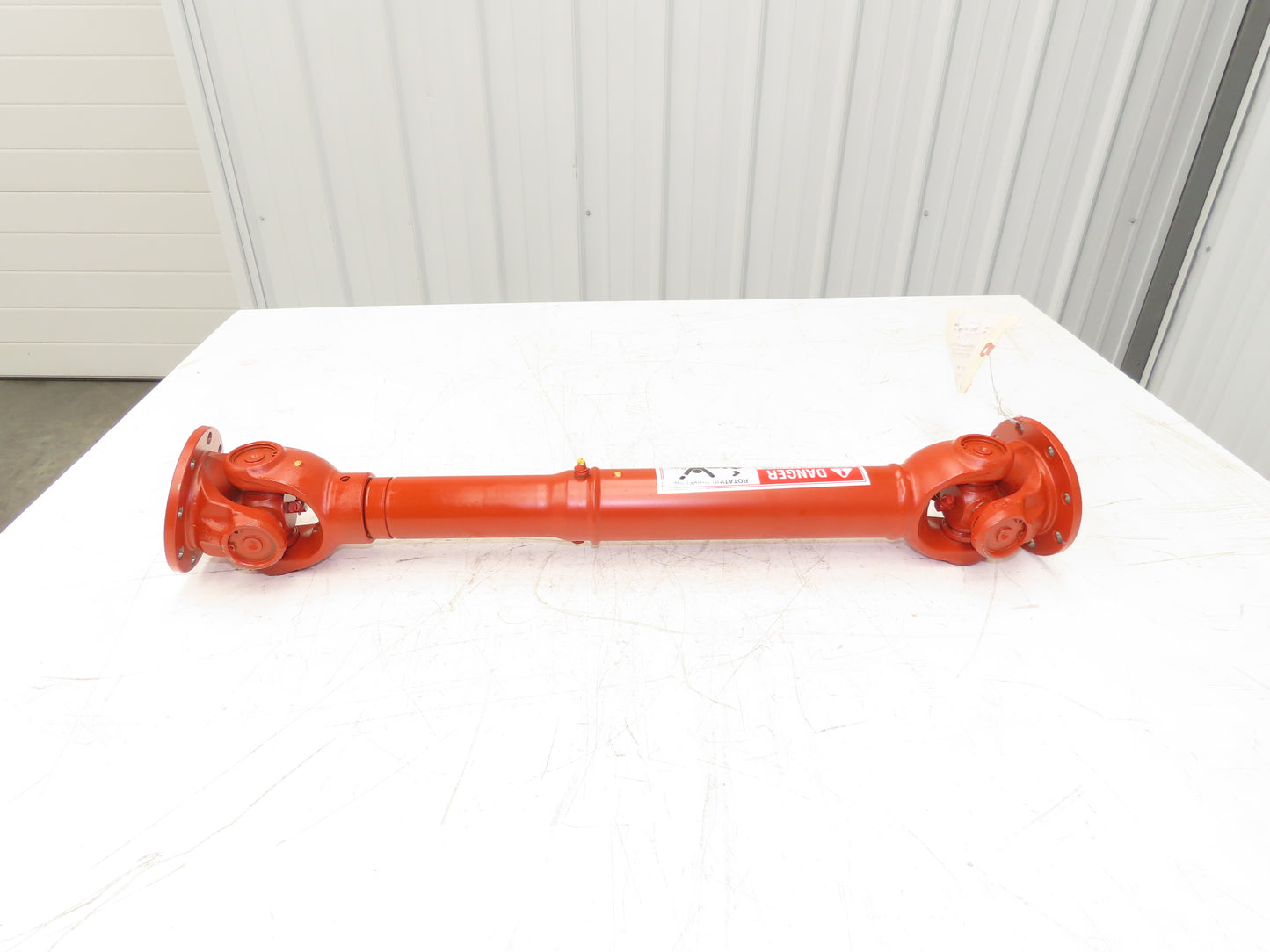 Johnson Power Drive Shaft 27.75"-37.2" Length 4" Slip Yoke U-Joint Both Ends