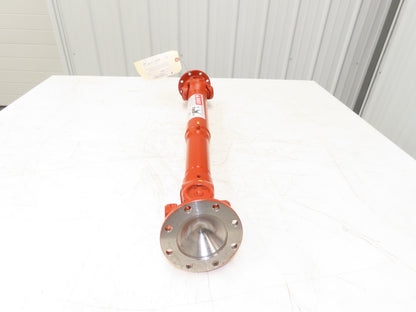 Johnson Power Drive Shaft 27.75"-37.2" Length 4" Slip Yoke U-Joint Both Ends