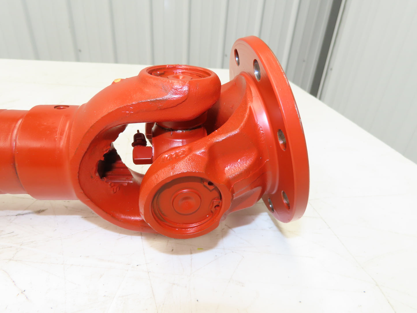 Johnson Power Drive Shaft 27.75"-37.2" Length 4" Slip Yoke U-Joint Both Ends