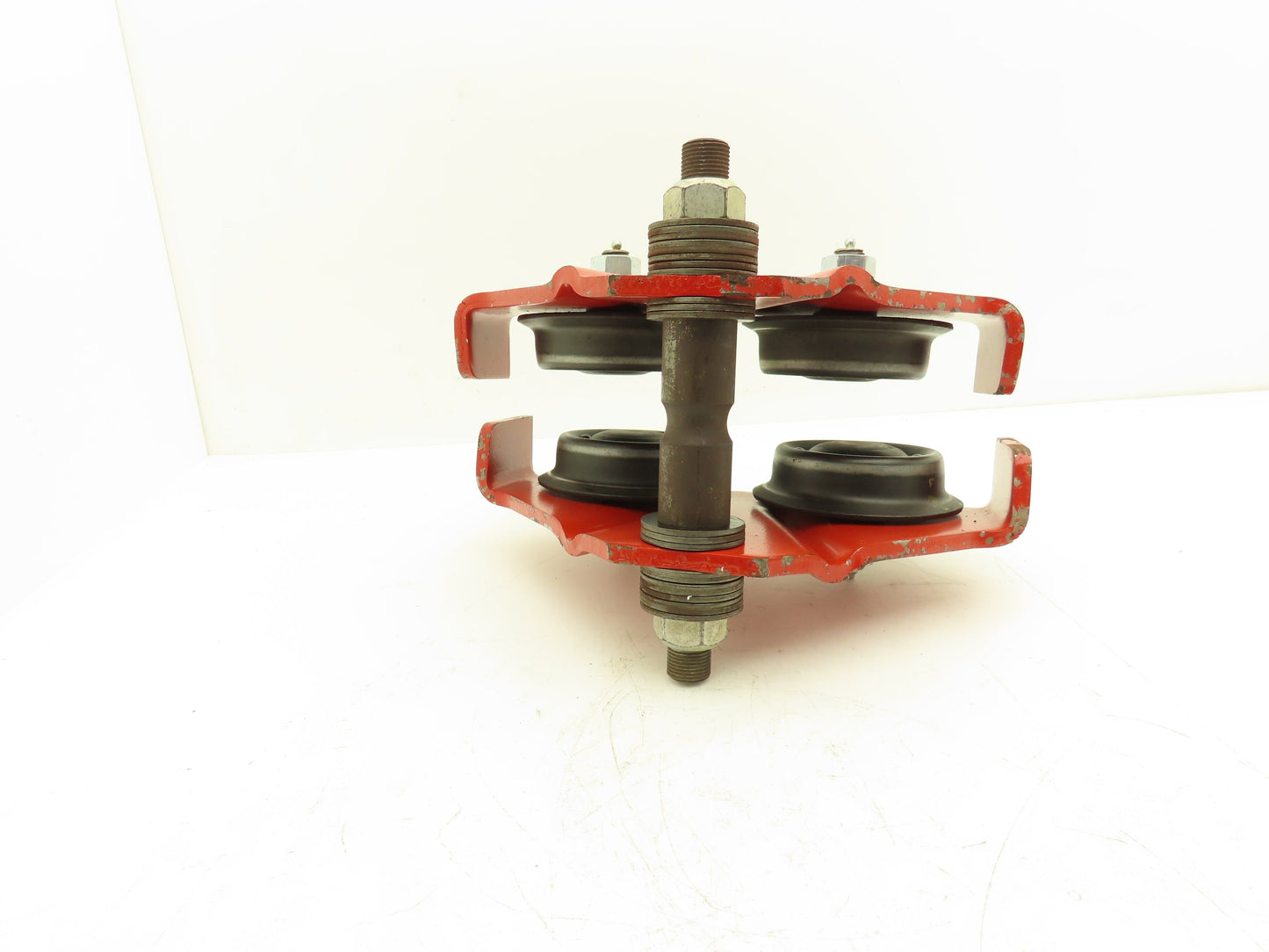 Duff Norton Coffin TG-20-P 1 Ton Hoist Plain Push Trolley 3.25"-6.5" Flange