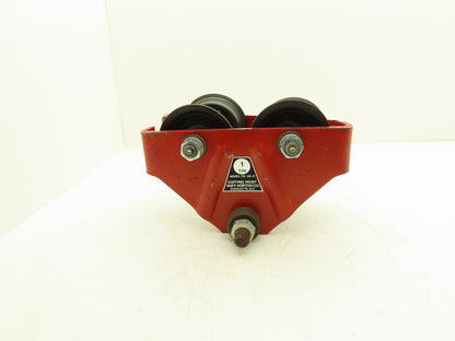 Duff Norton Coffin TG-20-P 1 Ton Hoist Plain Push Trolley 3.25"-6.5" Flange