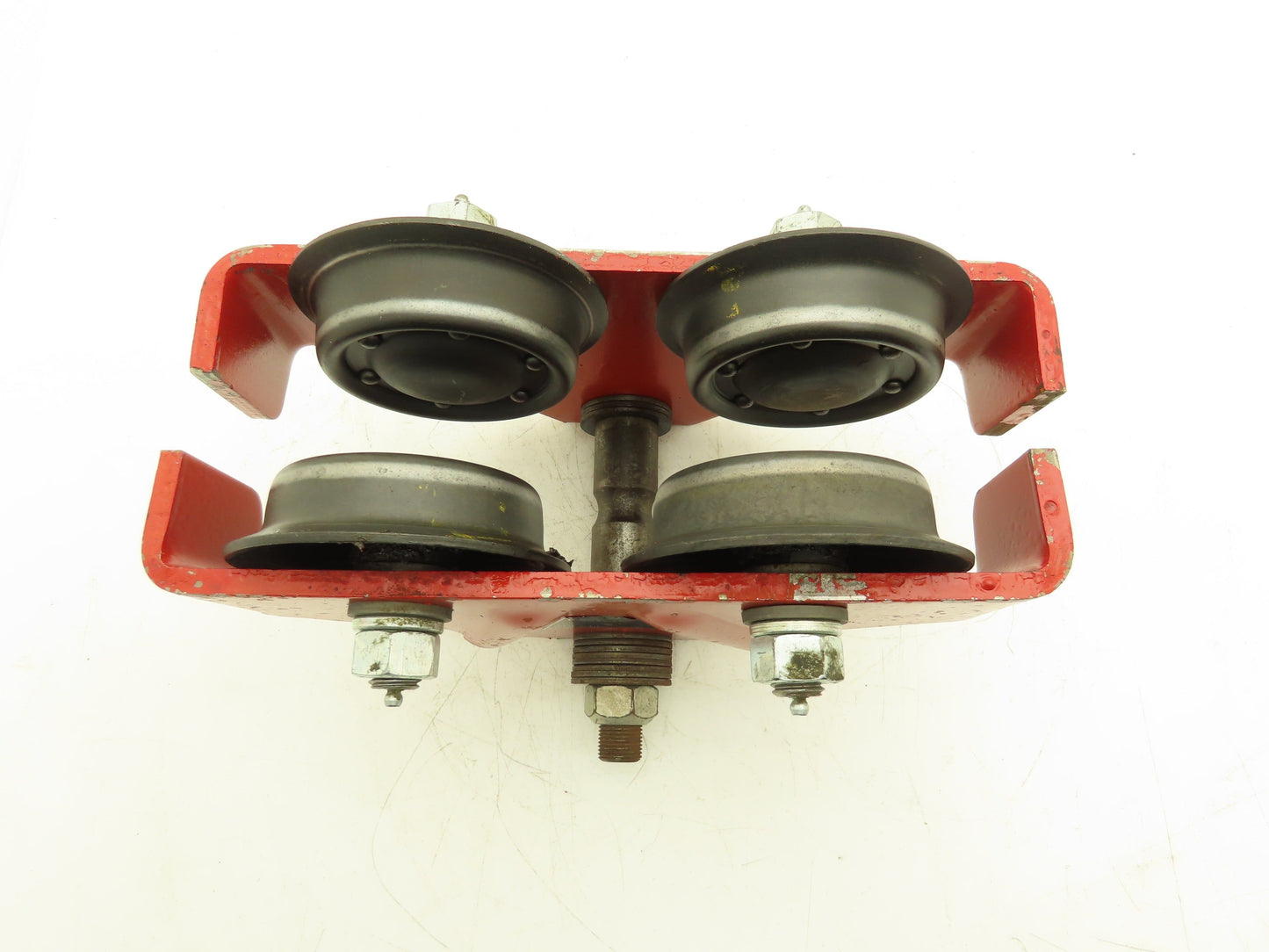 Duff Norton Coffin TG-20-P 1 Ton Hoist Plain Push Trolley 3.25"-6.5" Flange