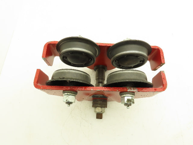 Duff Norton Coffin TG-20-P 1 Ton Hoist Plain Push Trolley 3.25"-6.5" Flange