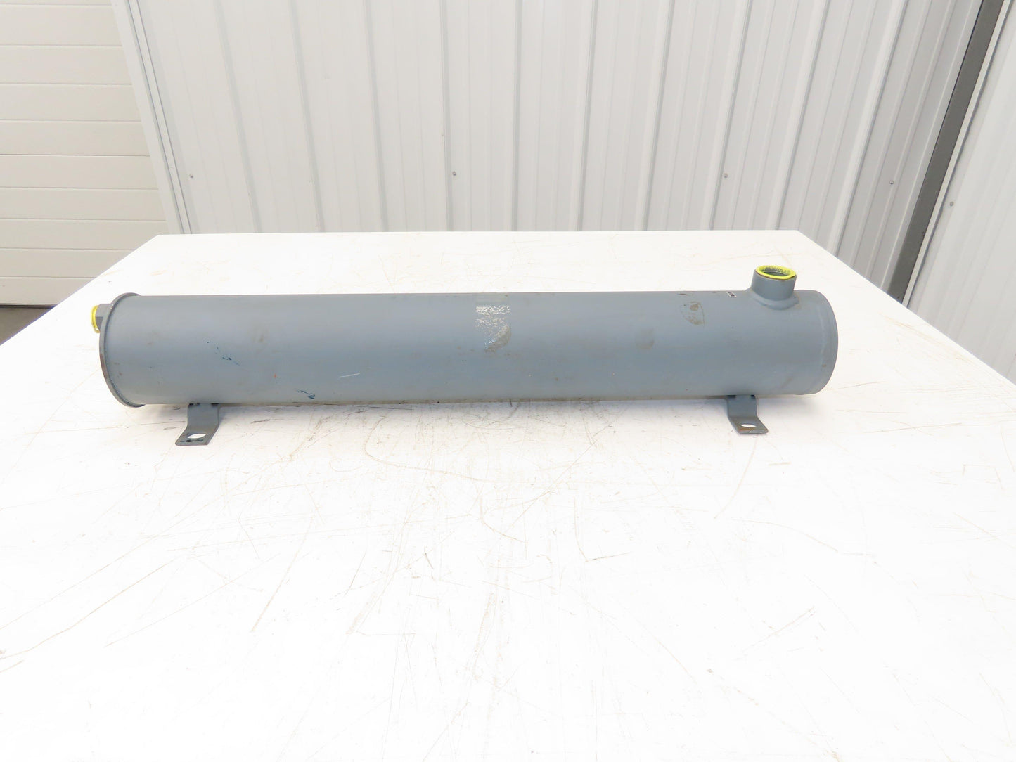 KM Schmole S8-01.23-2 WT-LOK Oil Cooler Heat Exchanger 365psi 4Liter Spiral Tube