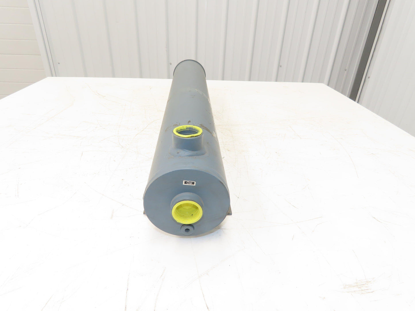 KM Schmole S8-01.23-2 WT-LOK Oil Cooler Heat Exchanger 365psi 4Liter Spiral Tube