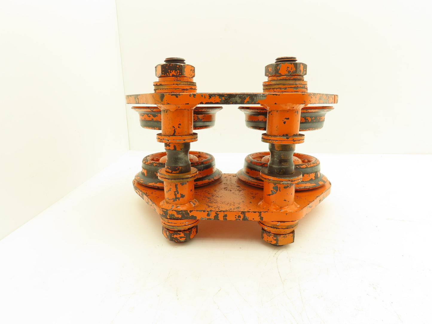 Yale 2 Ton Hoist Plain Push Trolley 3.25"-5.5" Flange 4000 Lb