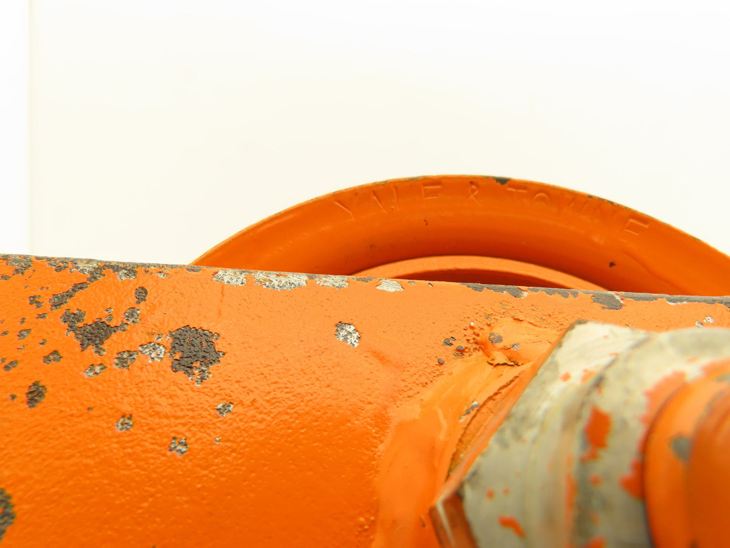 Yale 2 Ton Hoist Plain Push Trolley 3.25"-5.5" Flange 4000 Lb