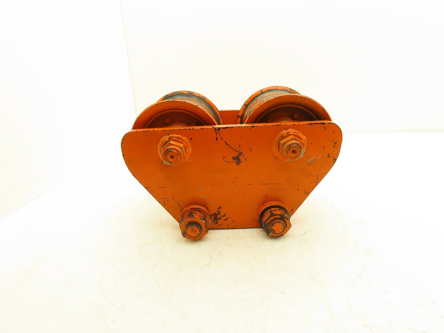 Yale 2 Ton Hoist Plain Push Trolley 3.25"-5.5" Flange 4000 Lb