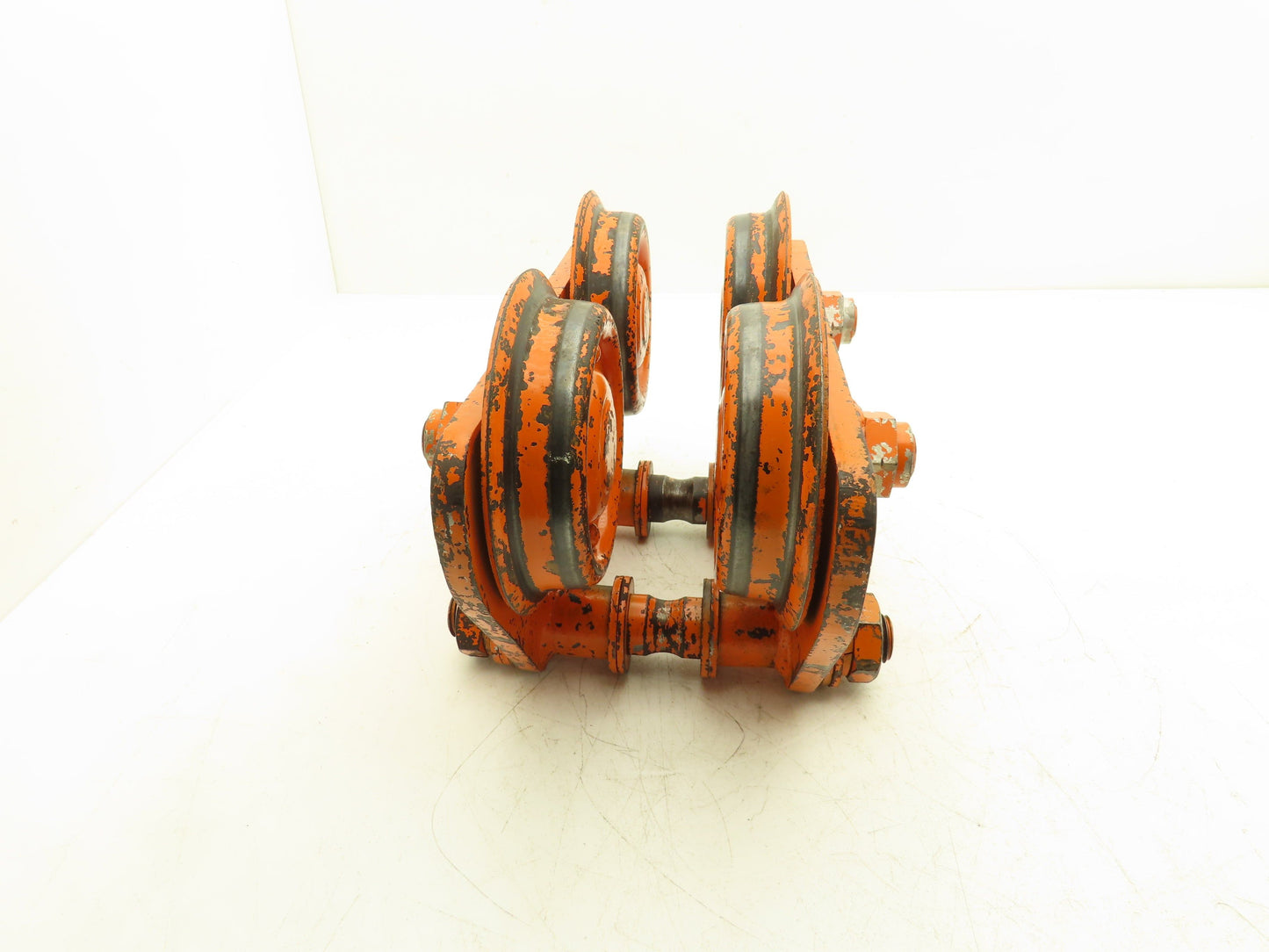 Yale 2 Ton Hoist Plain Push Trolley 3.25"-5.5" Flange 4000 Lb