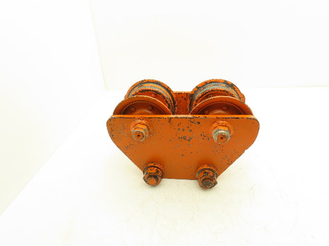 Yale 2 Ton Hoist Plain Push Trolley 3.25"-5.5" Flange 4000 Lb