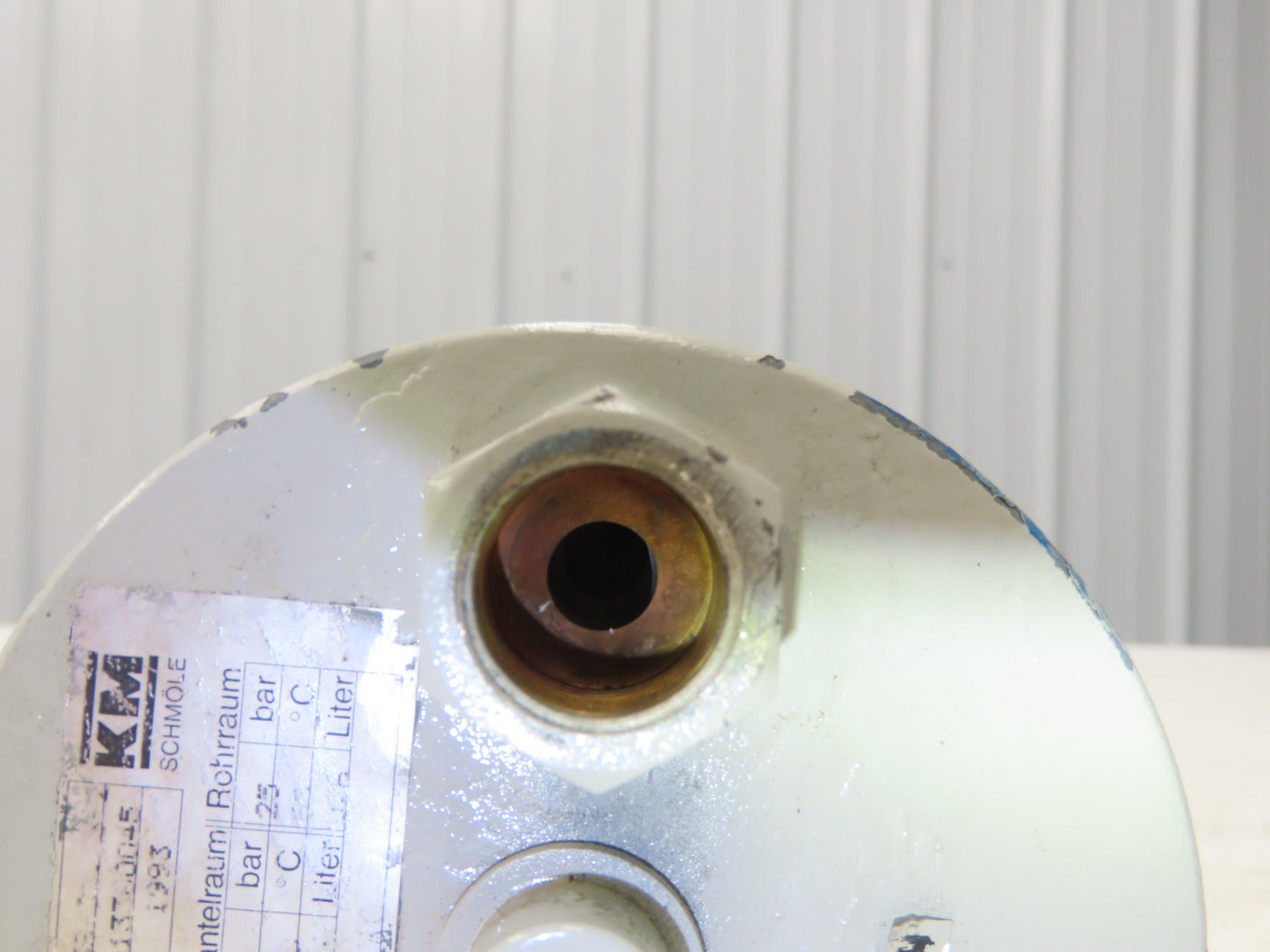 KM Schmole S8-01.23-2 WT-LOK Oil Cooler Heat Exchanger 365psi 4Liter Spiral Tube