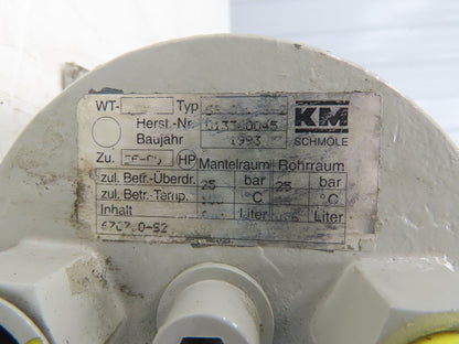 KM Schmole S8-01.23-2 WT-LOK Oil Cooler Heat Exchanger 365psi 4Liter Spiral Tube