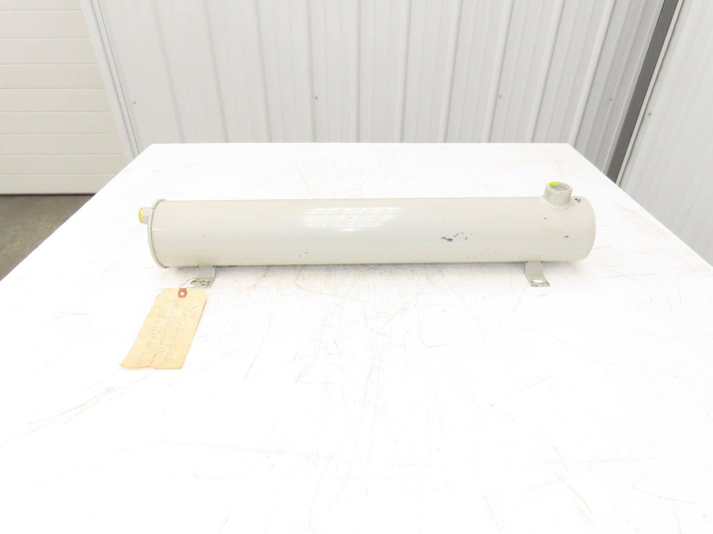 KM Schmole S8-01.23-2 WT-LOK Oil Cooler Heat Exchanger 365psi 4Liter Spiral Tube