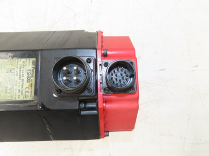 Fanuc A06B-0142-B076 AC Servo Motor 2.1kW 186v 3Ph 2000RPM Encoder A8600360V511