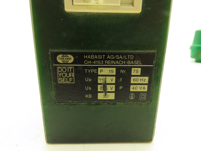 Habasit P-15 Quickmelt Hot Welder Flexproof Belt Splice Tool 110VAC