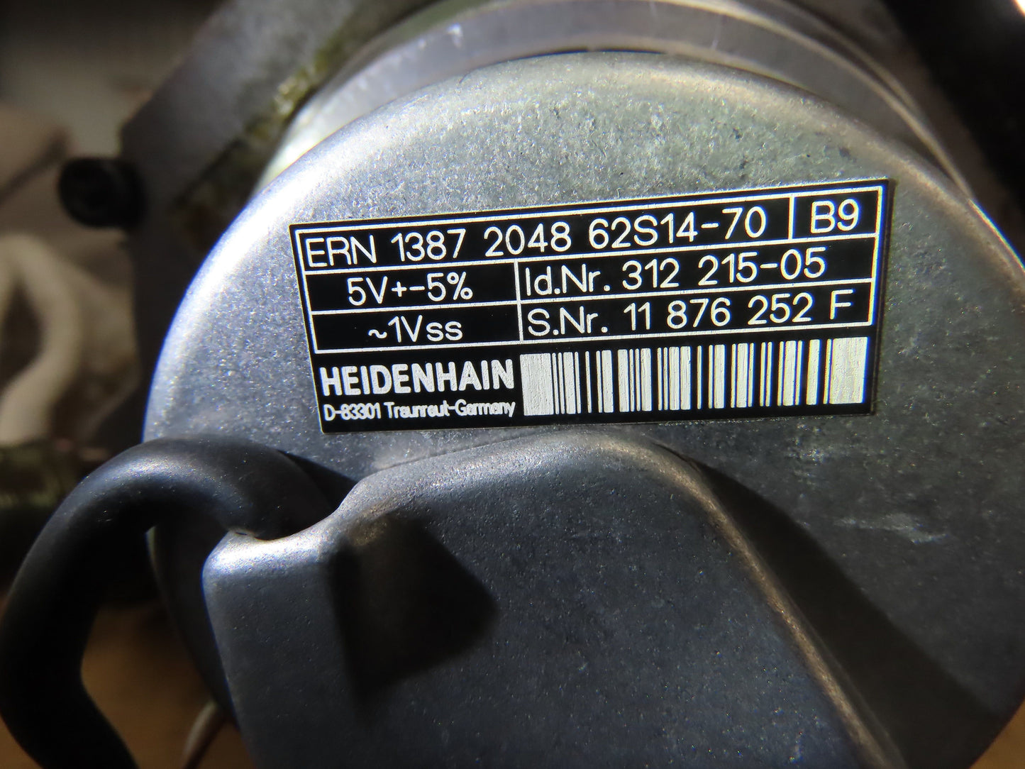 Anilam AM 1160A AC High Inertia Servo Motor Fryer 1.45kW 1.9Hp 3000rpm 315v 3ph