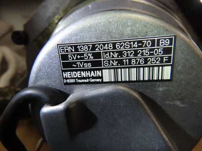 Anilam AM 1160A AC High Inertia Servo Motor Fryer 1.45kW 1.9Hp 3000rpm 315v 3ph