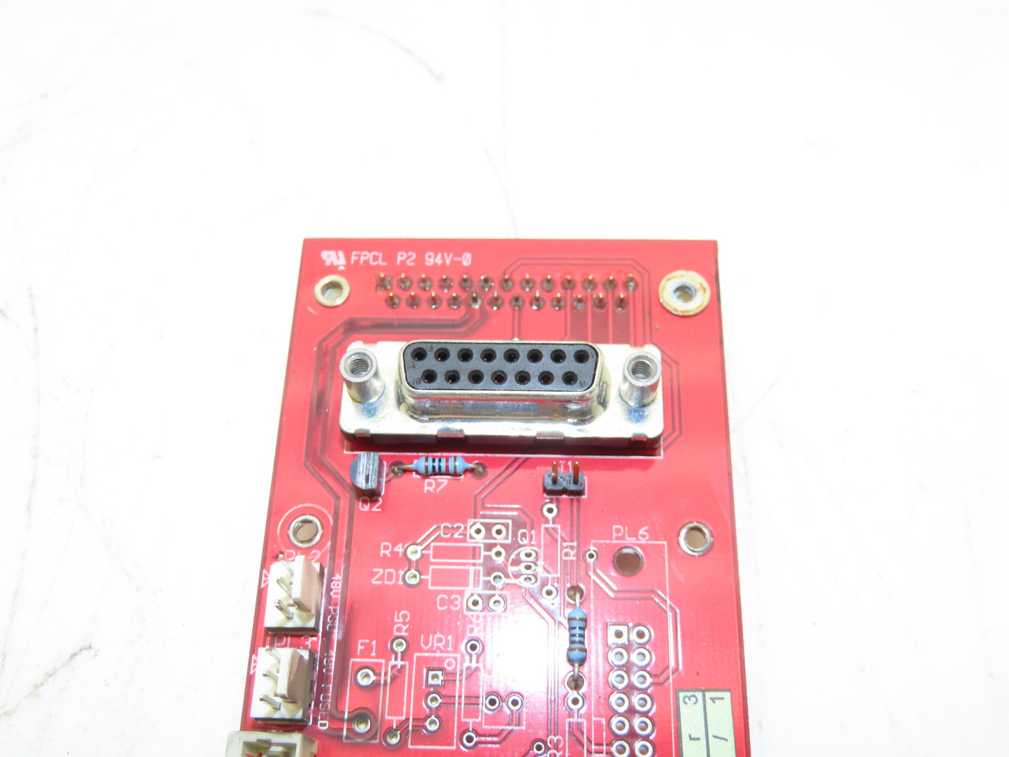 Rofin Sinar 150-0062-00 Rev 1 Circuit Board D-Sub 15-Pin 25-Pin Connector
