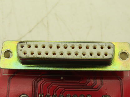 Rofin Sinar 150-0062-00 Rev 1 Circuit Board D-Sub 15-Pin 25-Pin Connector