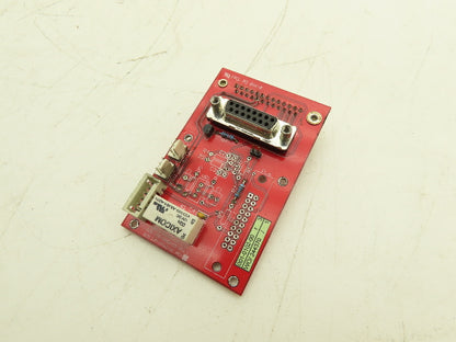 Rofin Sinar 150-0062-00 Rev 1 Circuit Board D-Sub 15-Pin 25-Pin Connector