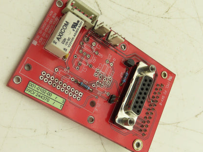 Rofin Sinar 150-0062-00 Rev 1 Circuit Board D-Sub 15-Pin 25-Pin Connector